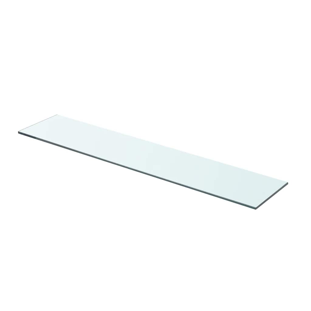 hylde glaspanel klar 70x15 cm