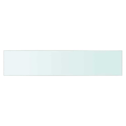 hylde glaspanel klar 70x15 cm