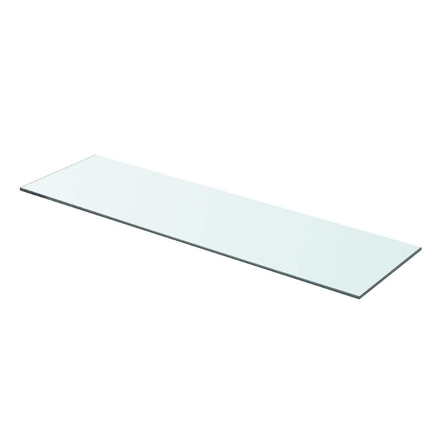 hylde glaspanel klar 70x20 cm