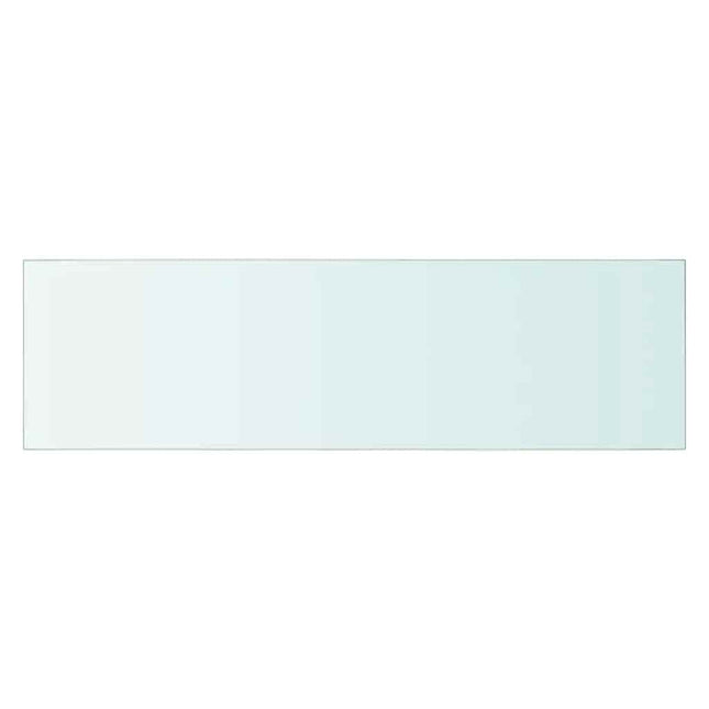hylde glaspanel klar 70x20 cm