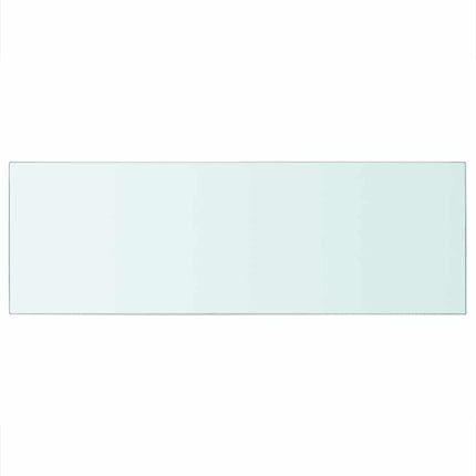 hylde glaspanel klar 70x25 cm