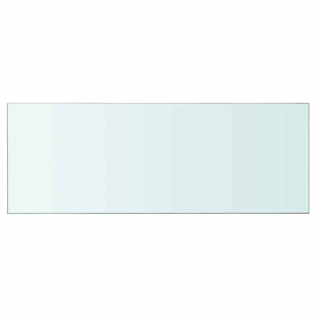 glashyldepanel gennemsigtig 80x30 cm