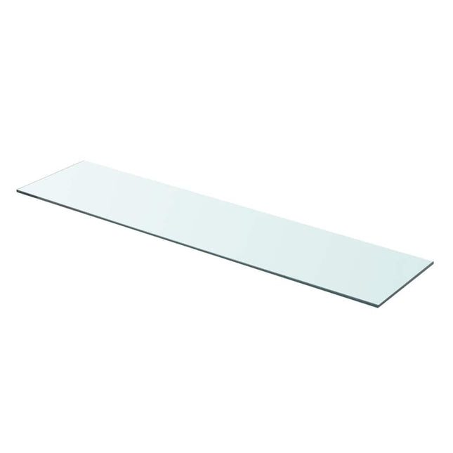 glashyldepanel gennemsigtig 90x20 cm