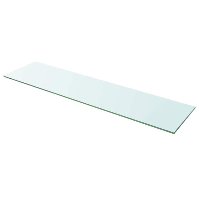 hylde glaspanel klar 100x25 cm