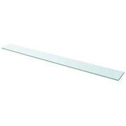 hylde glaspanel klar 110x12 cm