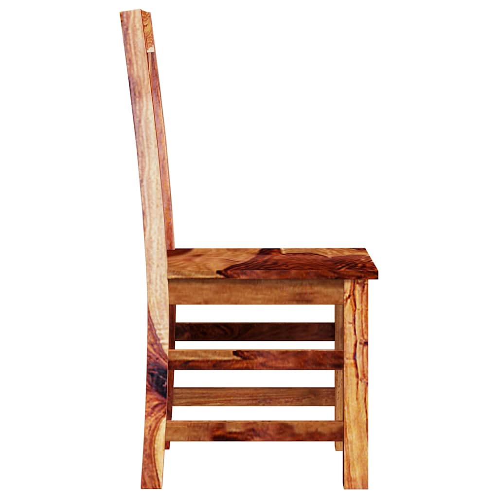 spisebordsstole 2 stk. i massivt akacietræ