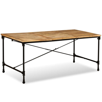 spisebord massivt mangotræ 180 cm
