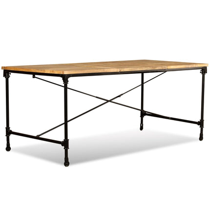 spisebord massivt mangotræ 180 cm