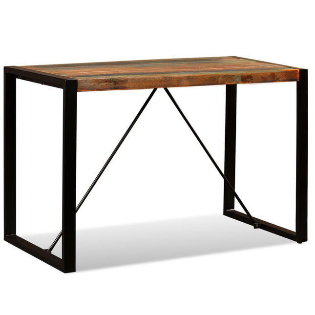 spisebord 120 cm massivt genbrugstræ