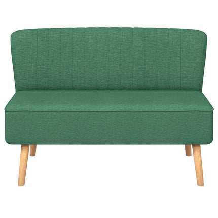 stofsofa 117x55,5x77 cm grøn