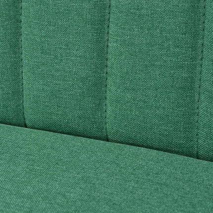 stofsofa 117x55,5x77 cm grøn