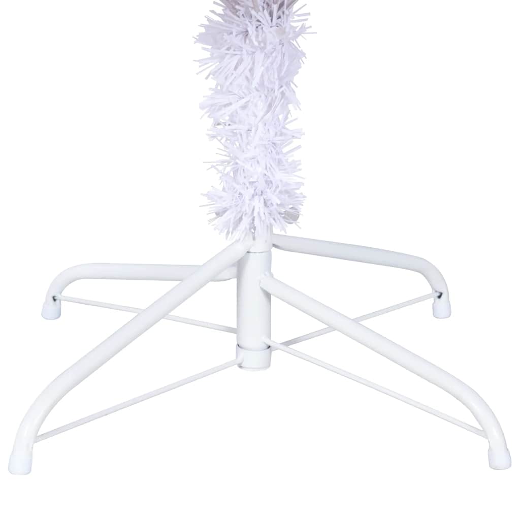 kunstigt juletræ L 240 cm hvid