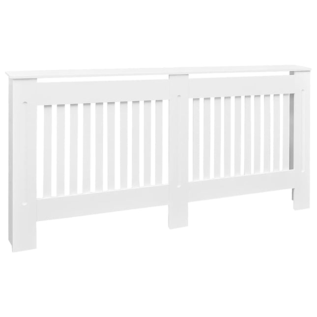 radiatorskjuler hvid konstrueret træ 172 cm