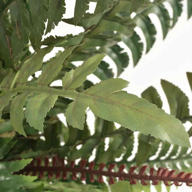 kunstig bregneplante med urtepotte 60 cm grøn