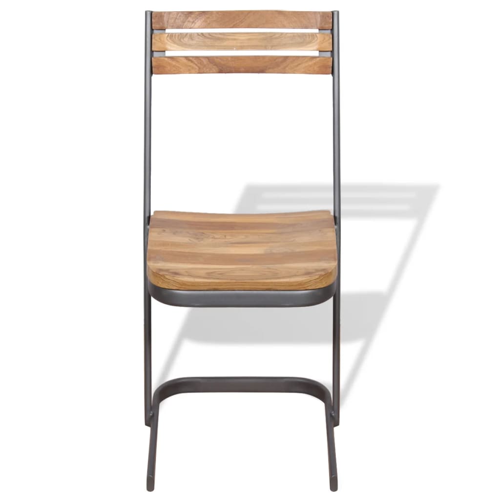 spisebordsstole 6 stk. massivt teaktræ