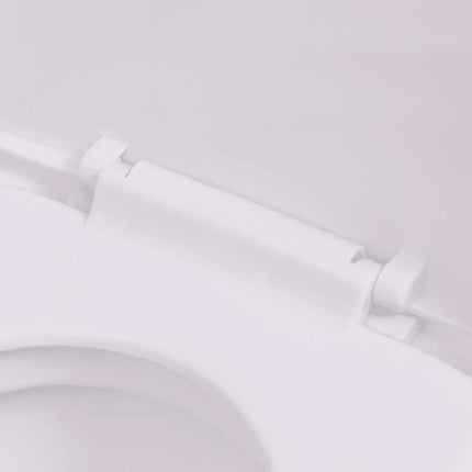 væghængt toilet med skjult cisterne keramik hvid