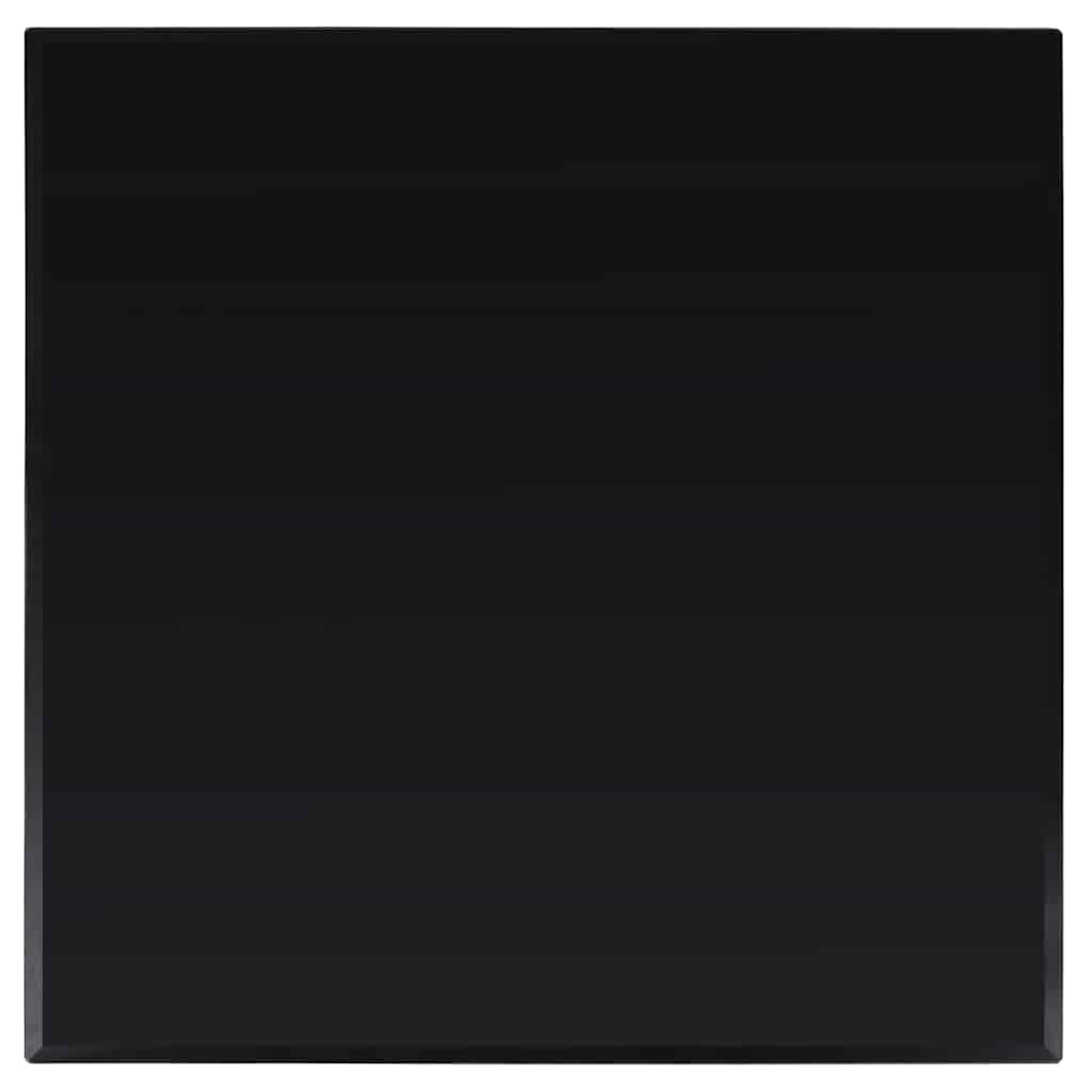 bordplade hærdet glas firkantet 800 x 800 mm billede