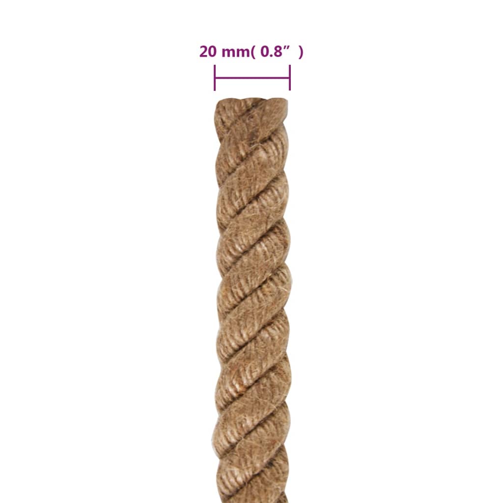 reb 100 % jute 20 mm 50 m