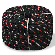 marinereb polypropylen 14 mm 50 m sort