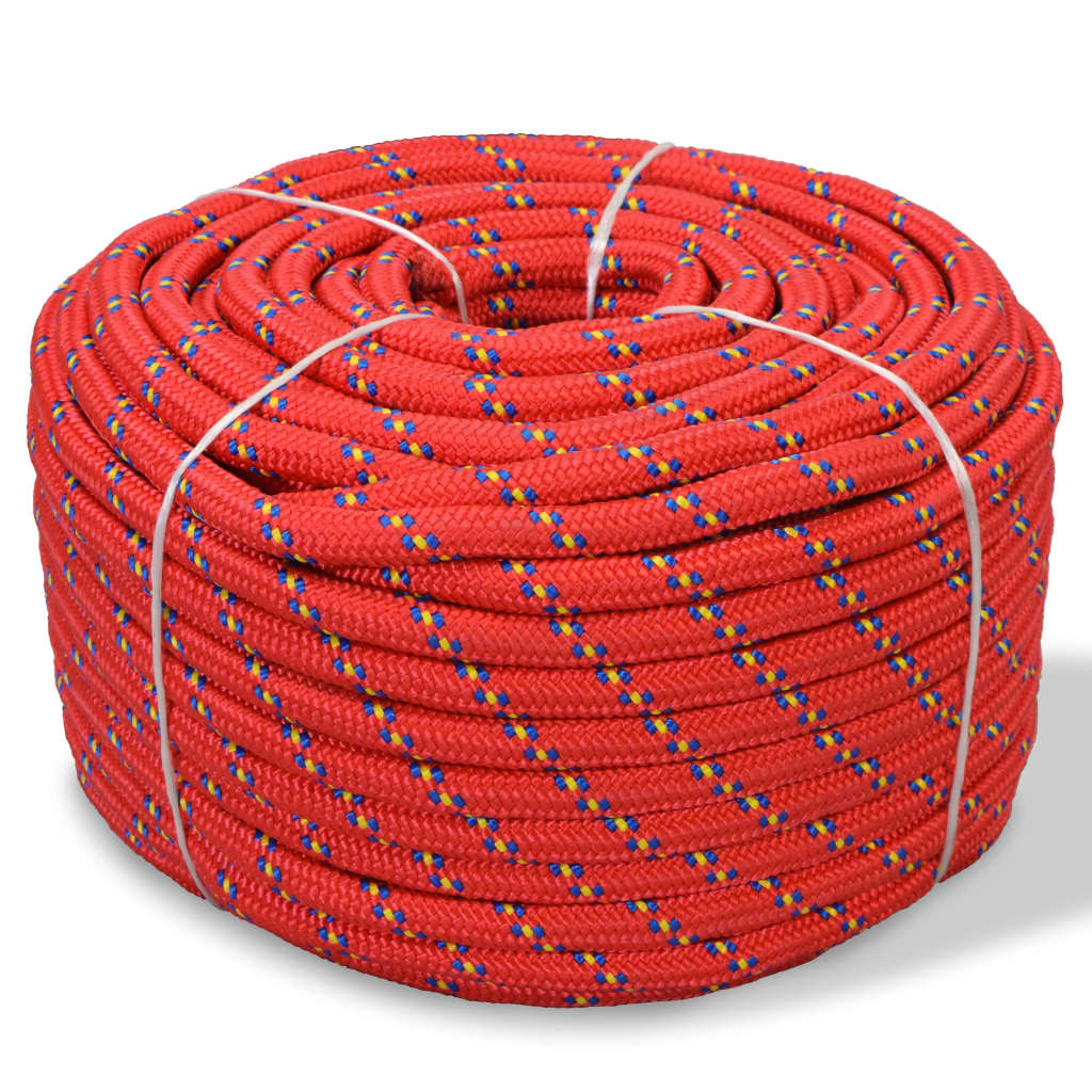 marinereb polypropylen 10 mm 50 m rød