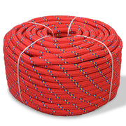 marinereb polypropylen 12 mm 50 m rød