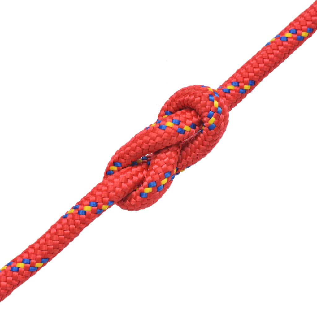 marinereb polypropylen 12 mm 50 m rød