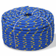 marinereb i polypropylen 6 mm 100 m blå