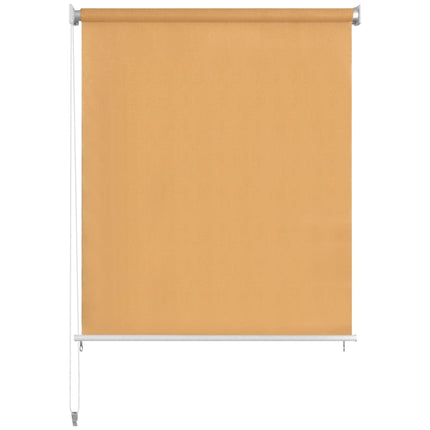udendørs rullegardin 125 (B) x 140 (H) cm beige