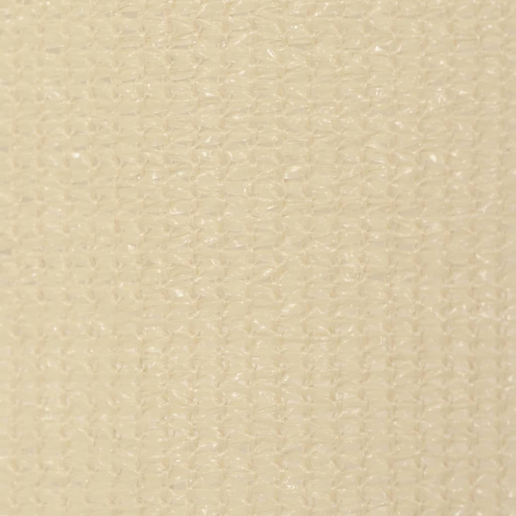 udendørs rullegardin 100 x 140 cm cremefarvet