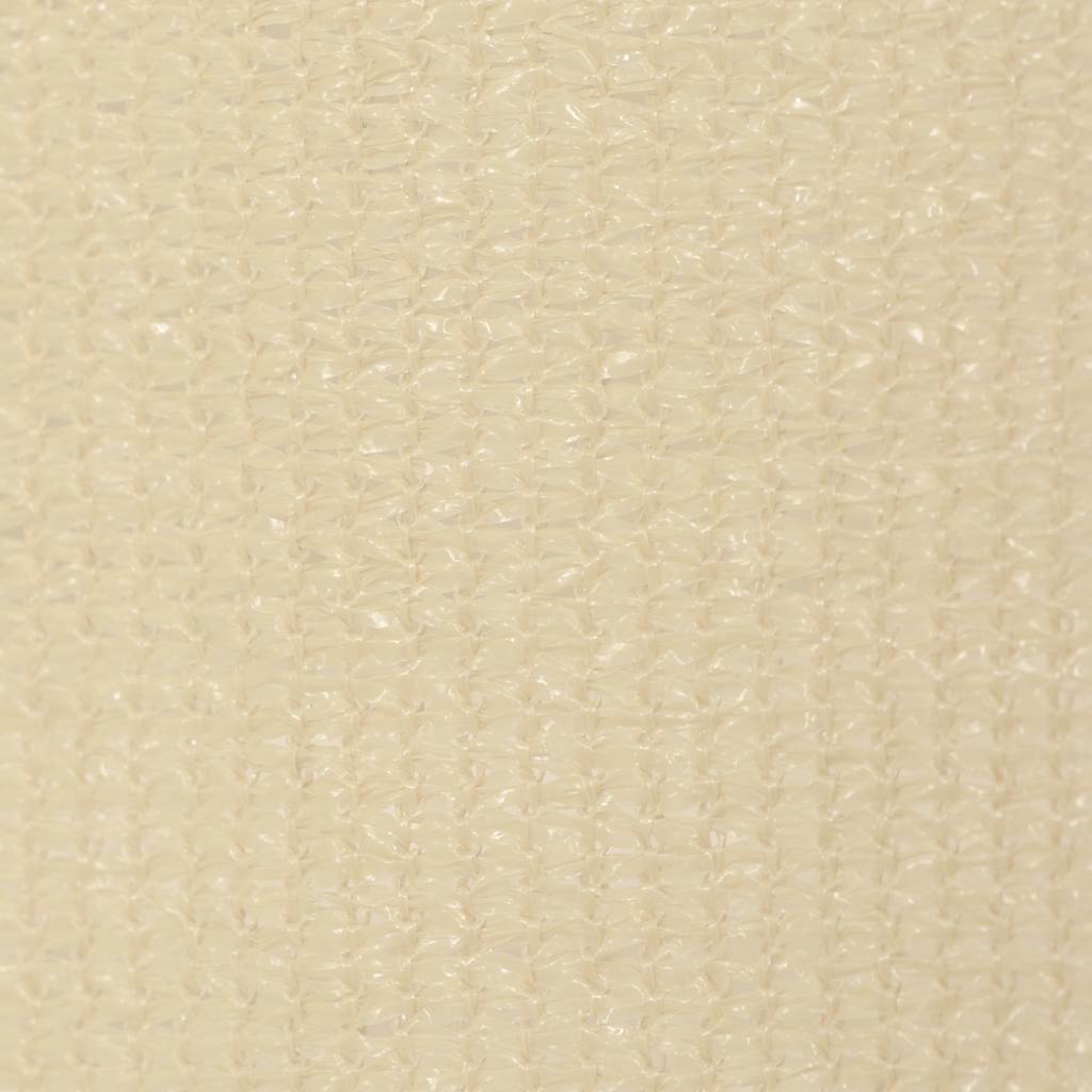 udendørs rullegardin 140 x 140 cm cremefarvet