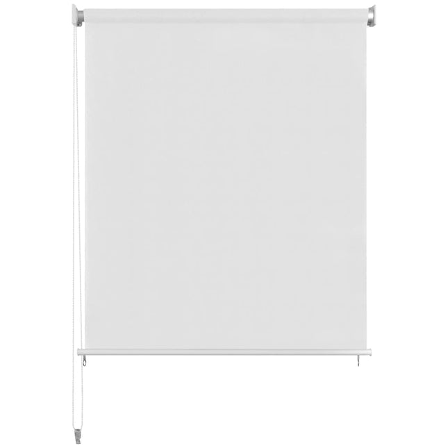 udendørs rullegardin 245 (B) x 140 (H) cm hvid
