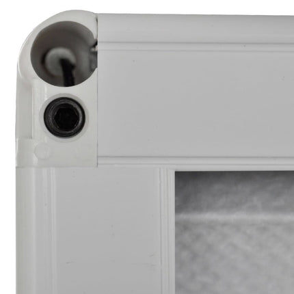 plisseret insektnet til vinduer aluminium 80 x 100 cm med afskygning