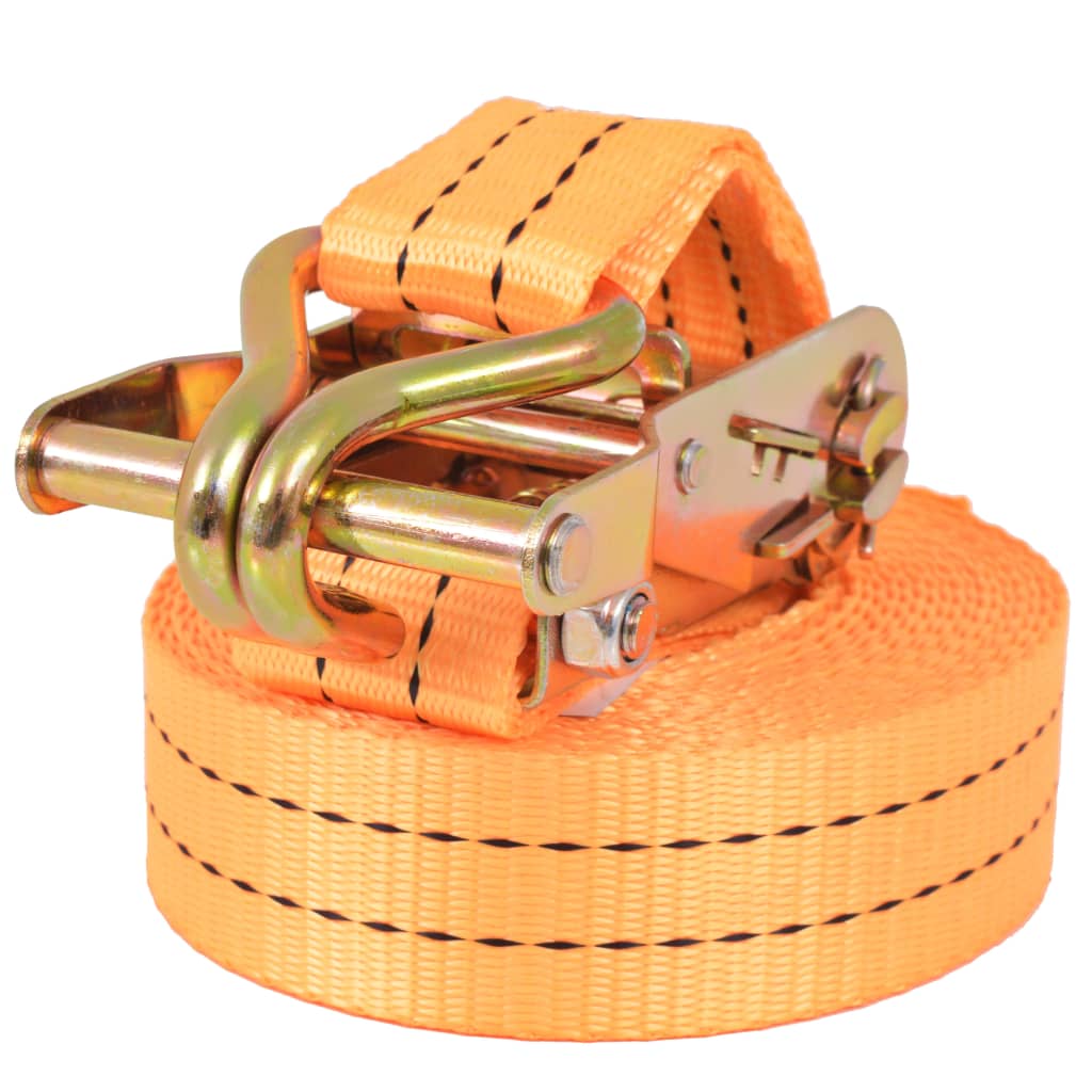surringsbånd 10 stk. 1 ton 6 m x 38 mm orange