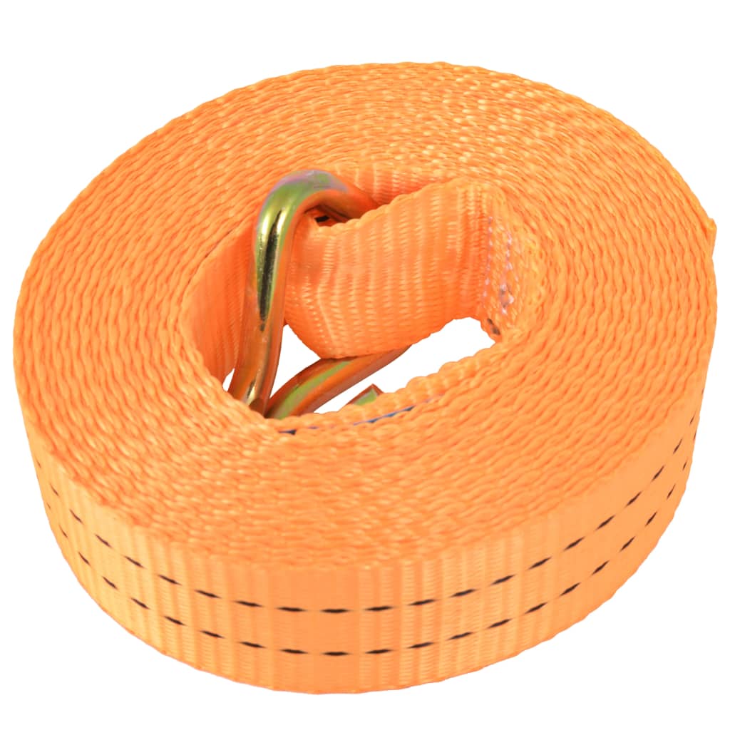surringsbånd 10 stk. 1 ton 6 m x 38 mm orange