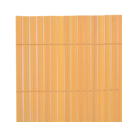 dobbeltsidet havehegn PVC 90 x 300 cm gul