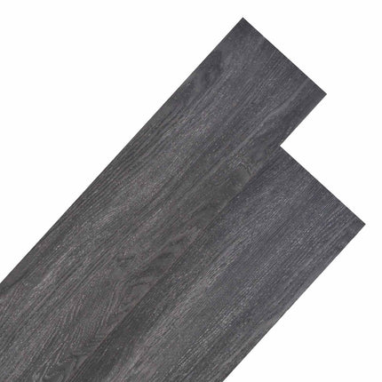 Gulvplanker 18 pcs Sort og Hvid 5,26 m² PVC