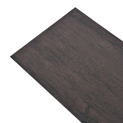 Gulvplanker 18 pcs Mørkegrå 5,26 m² PVC