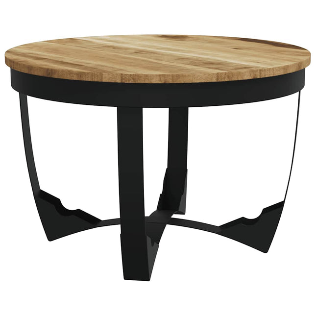 sofabord 60x40 cm massivt ru mangotræ