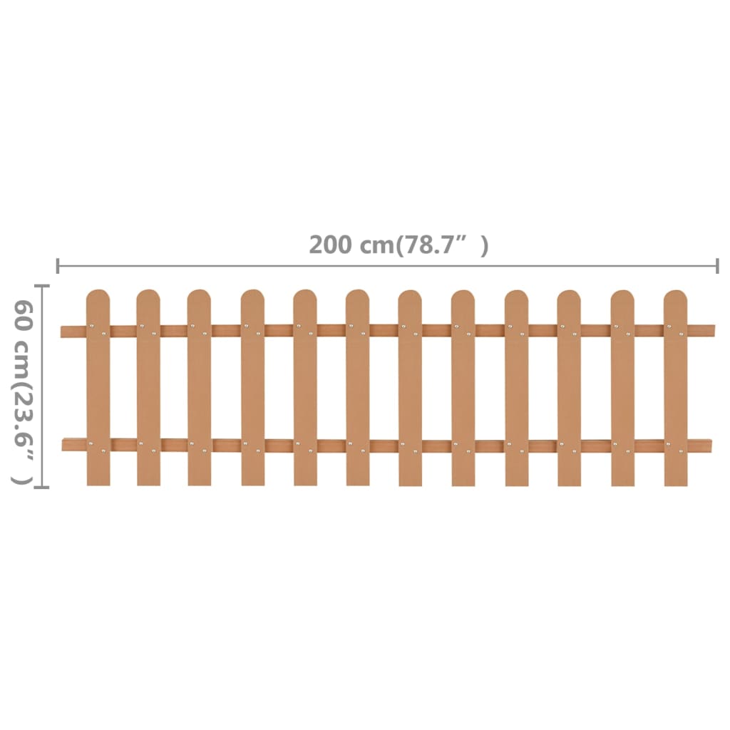 stakit 200x60 cm WPC