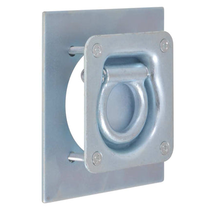 surringsringe til trailer 8 stk. galvaniseret stål 2000 kg