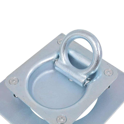 surringsringe til trailer 8 stk. galvaniseret stål 2000 kg