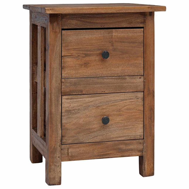 natbord 40x30x51 cm massivt mahognitræ