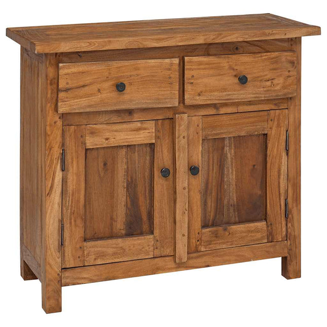 skænk 75x30x65 cm massivt mahognitræ
