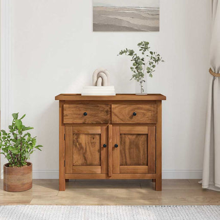 skænk 75x30x65 cm massivt mahognitræ