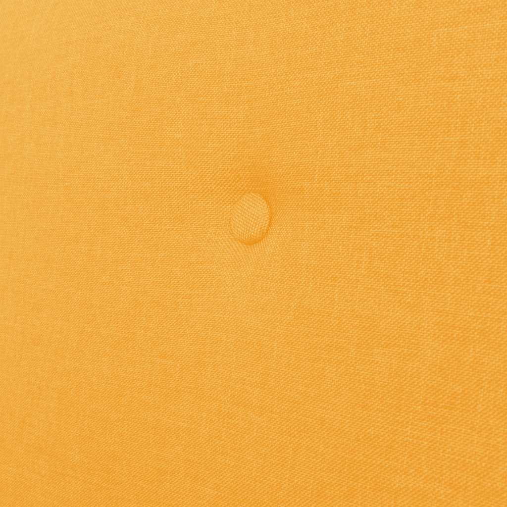 3-personers sofa stof gul