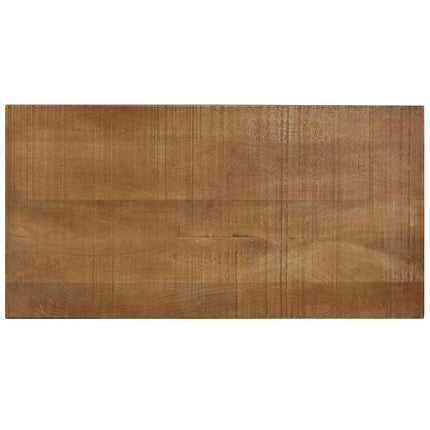 sofabord vintagelook massivt træ 118 x 60 x 40 cm