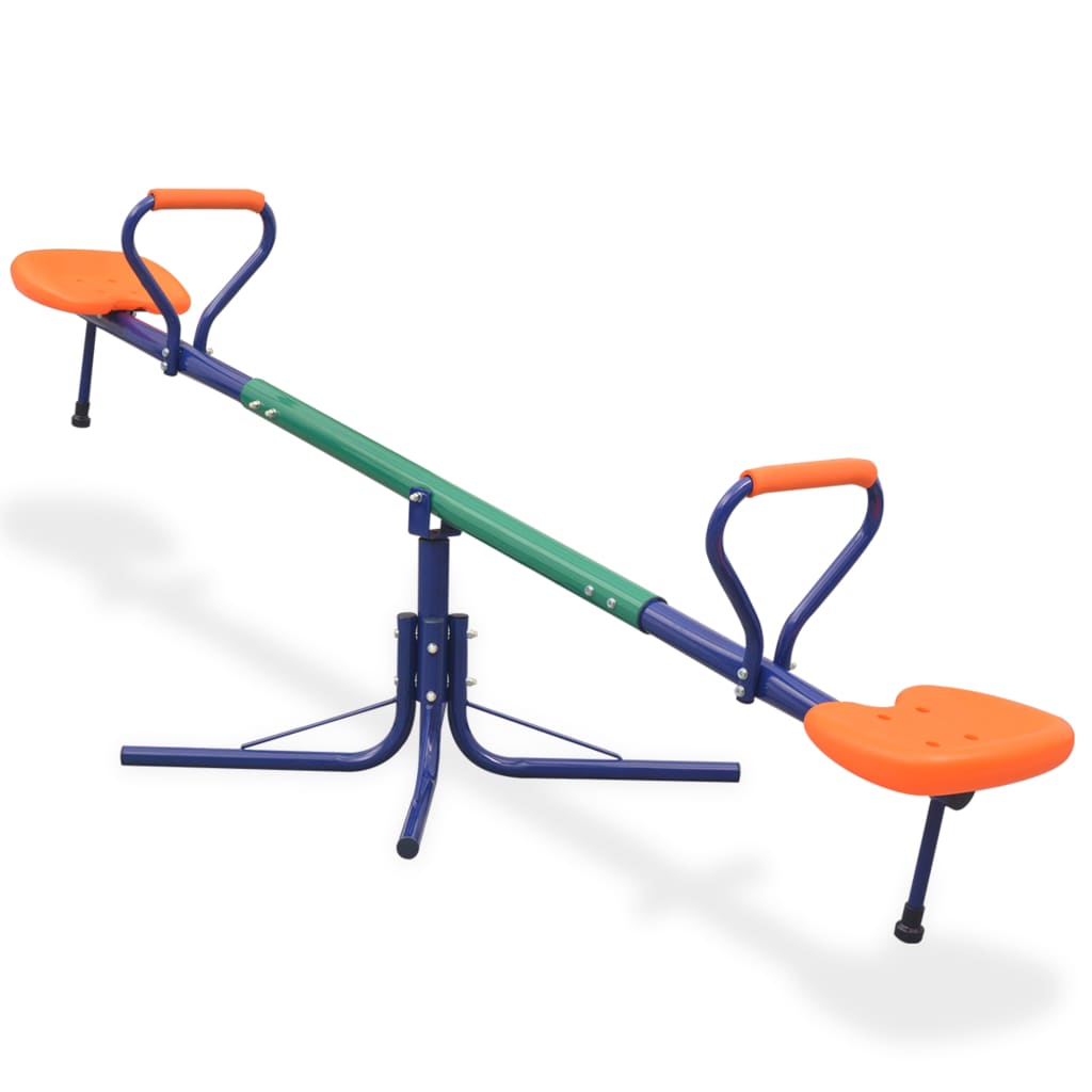 360-graders roterende vippe orange billede