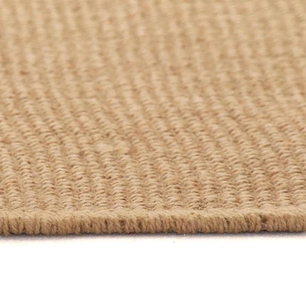 jutetæppe med latexunderside 70x130 cm naturfarvet