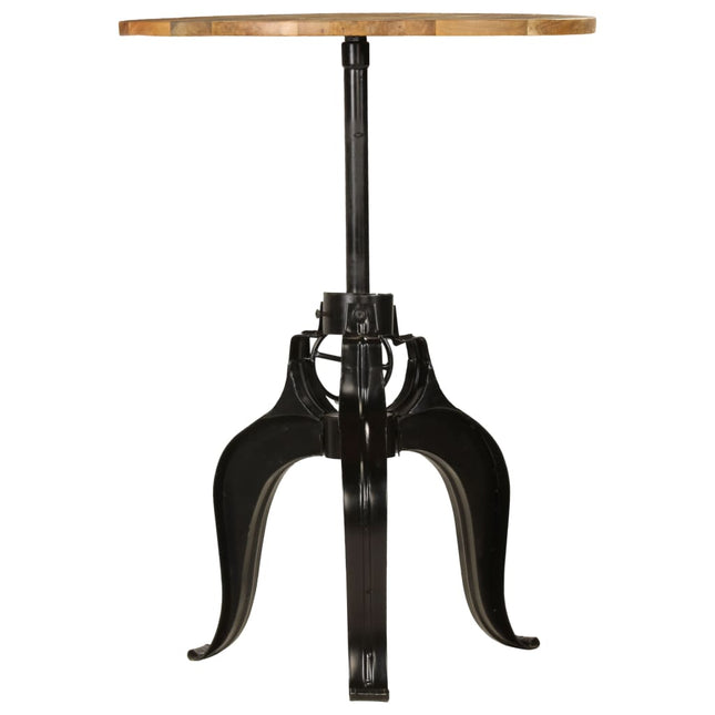 barbord i massivt mangotræ 75 x (76-110) cm