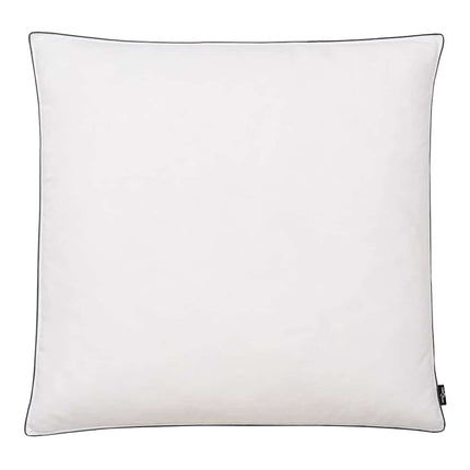 puder 2 stk. dun-/fjerfyld let 80x80 cm hvid